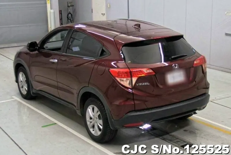Honda Vezel in Wine for Sale Image 2