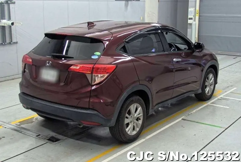 Honda Vezel in Wine for Sale Image 2