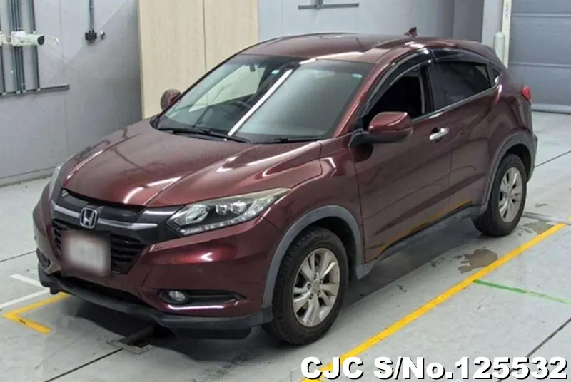 Honda Vezel in Wine for Sale Image 3