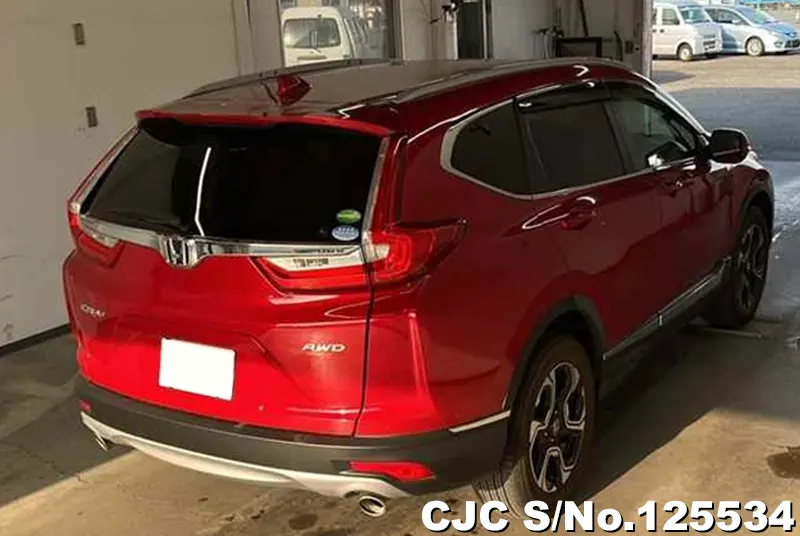 Honda CRV in Red for Sale Image 2