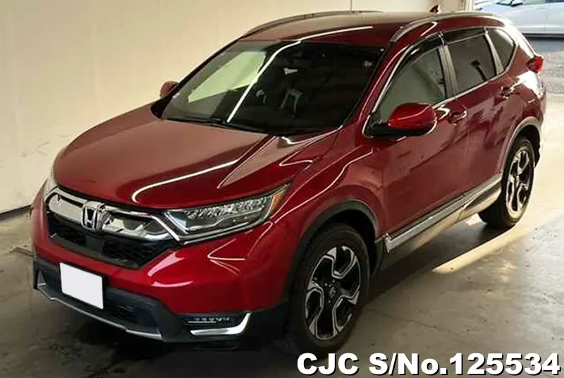 Honda CRV in Red for Sale Image 3
