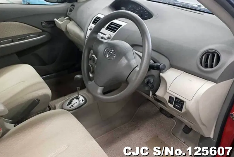 Toyota Belta in Red for Sale Image 6