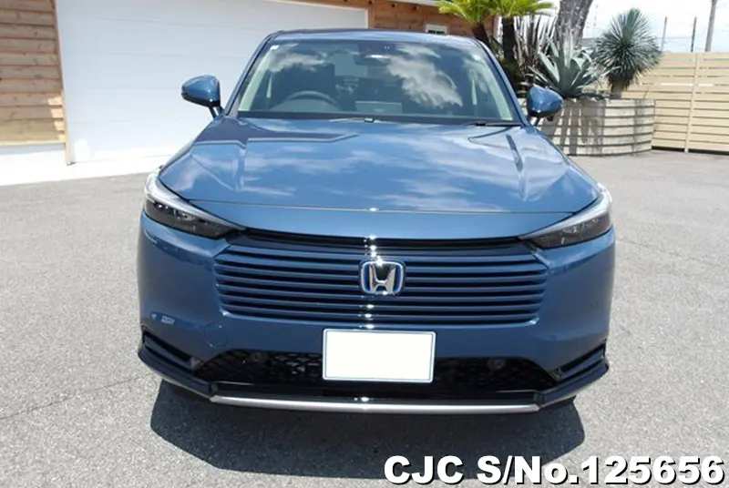Honda Vezel in Blue for Sale Image 4