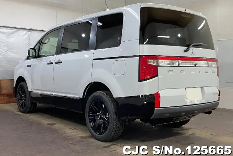 Mitsubishi Delica D5 in White for Sale Image 1