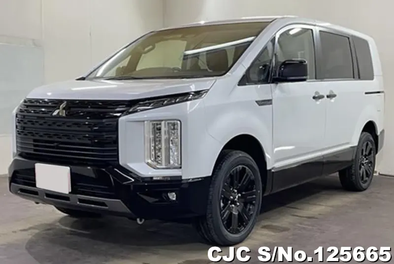 Mitsubishi Delica D5 in White for Sale Image 3