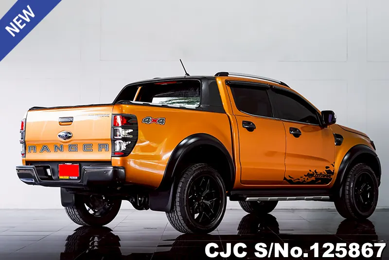 Ford Ranger in Orange for Sale Image 2