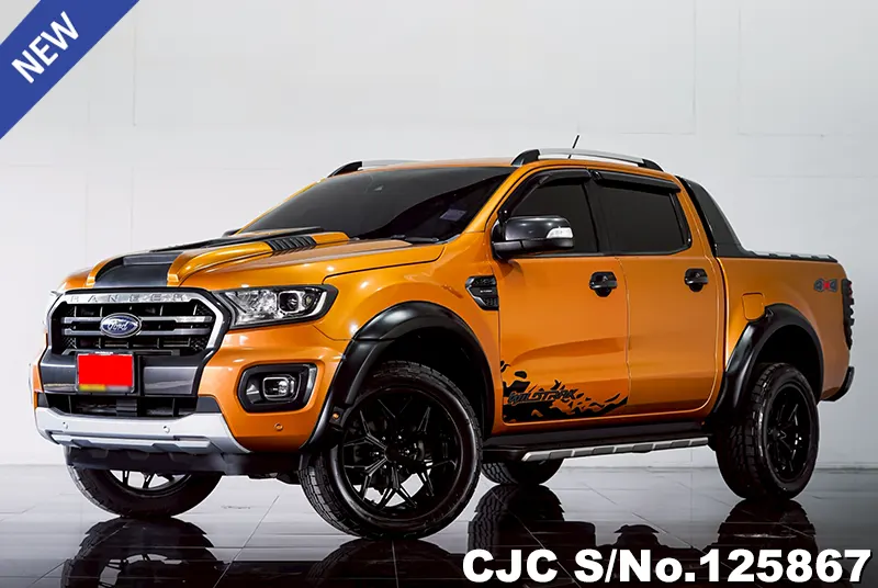 Ford Ranger in Orange for Sale Image 3