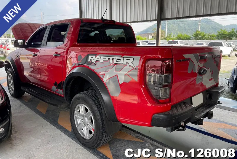 Ford Ranger in Red for Sale Image 1