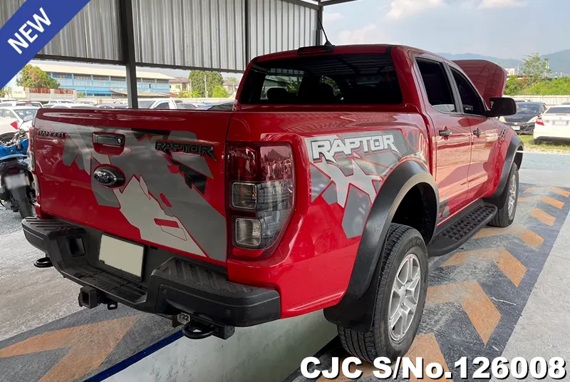 Ford Ranger in Red for Sale Image 2
