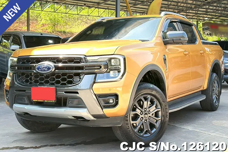 Ford Ranger in Luxe Yellow for Sale Image 2