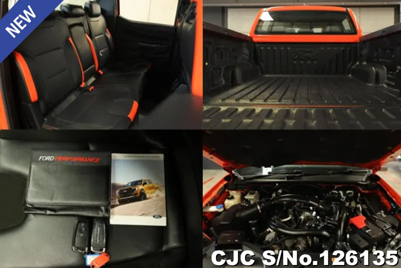 Ford Ranger in Red for Sale Image 6
