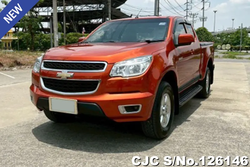 Chevrolet Colorado in Orange for Sale Image 3