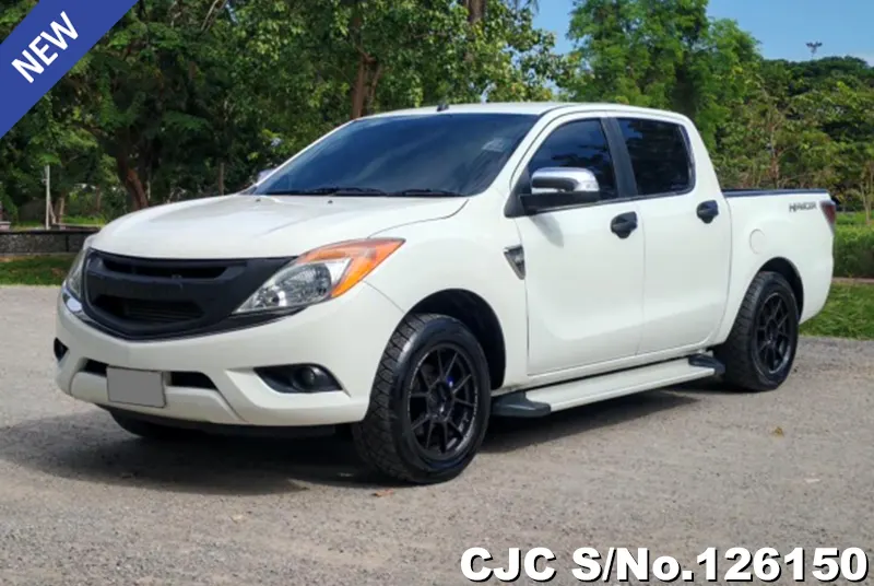 Mazda BT-50 in White for Sale Image 3