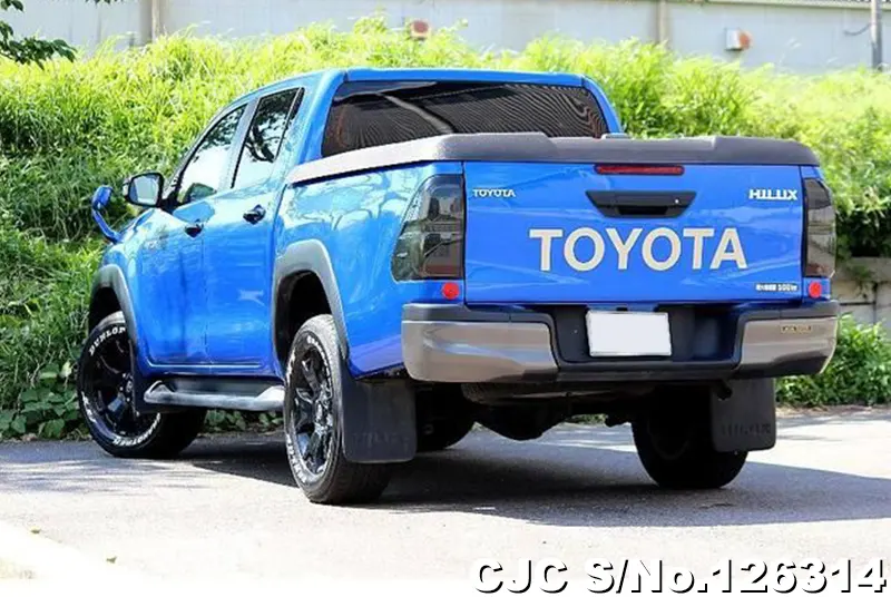 Toyota Hilux in Blue for Sale Image 1