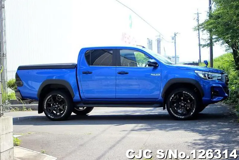 Toyota Hilux in Blue for Sale Image 4