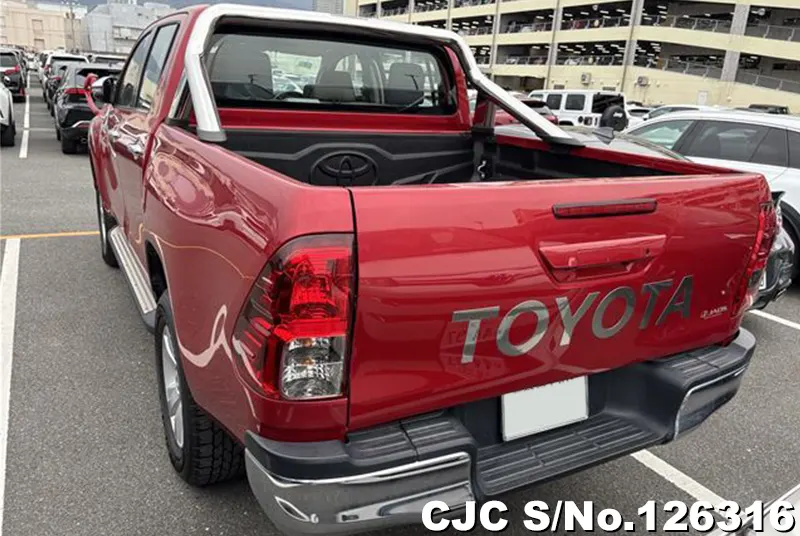 Toyota Hilux in Red for Sale Image 1