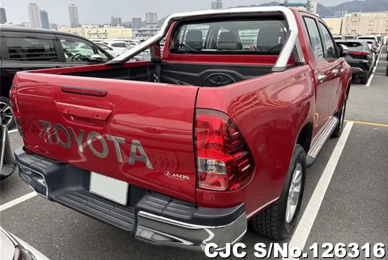Toyota Hilux in Red for Sale Image 2