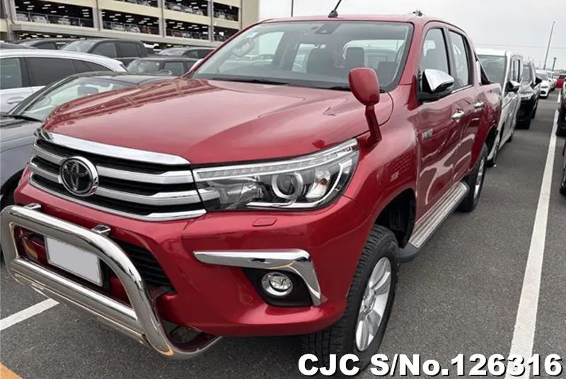 Toyota Hilux in Red for Sale Image 3