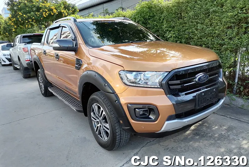 2019 Ford Ranger Orange for sale | Stock No. 126330 | Japanese Used ...