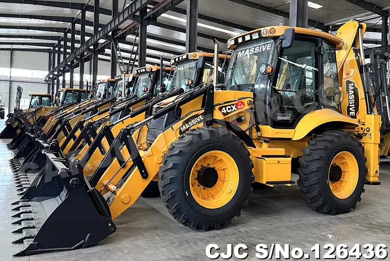 Massive 4CX Backhoe Loader