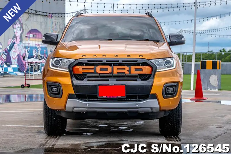 Ford Ranger in Orange for Sale Image 2