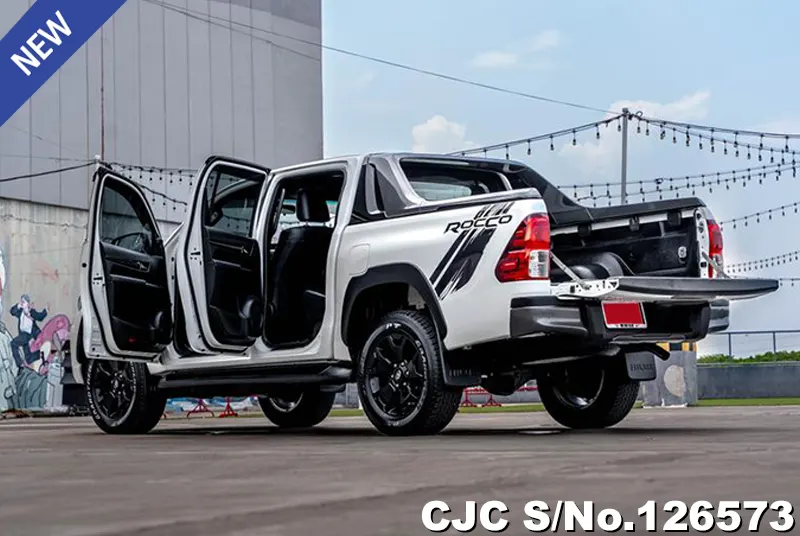Toyota Hilux in White for Sale Image 1