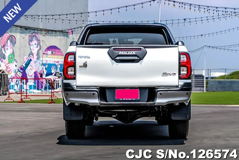 Toyota Hilux in White for Sale Image 4