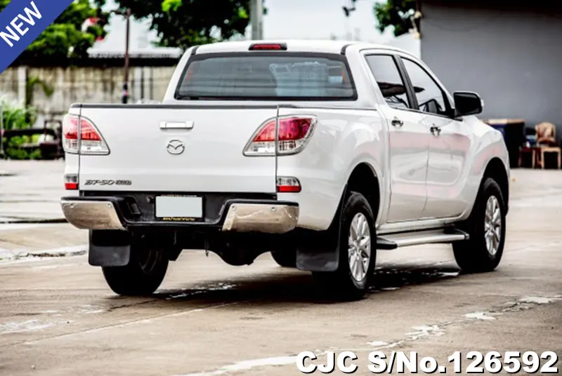 Mazda BT-50 in White for Sale Image 2