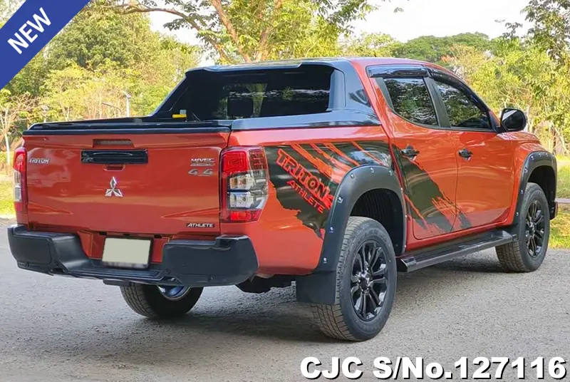Mitsubishi Triton in Orange for Sale Image 2