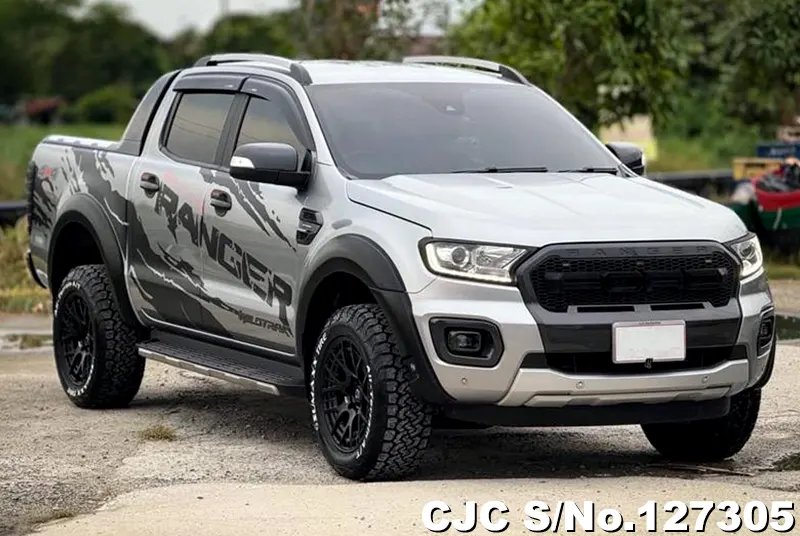 2018 Ford Ranger Silver for sale | Stock No. 127305 | Japanese Used ...