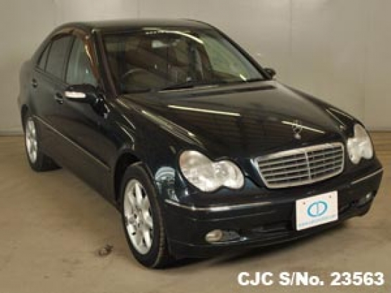 2001 Mercedes Benz C Class Black for sale | Stock No. 23563 | Japanese Used  Cars Exporter