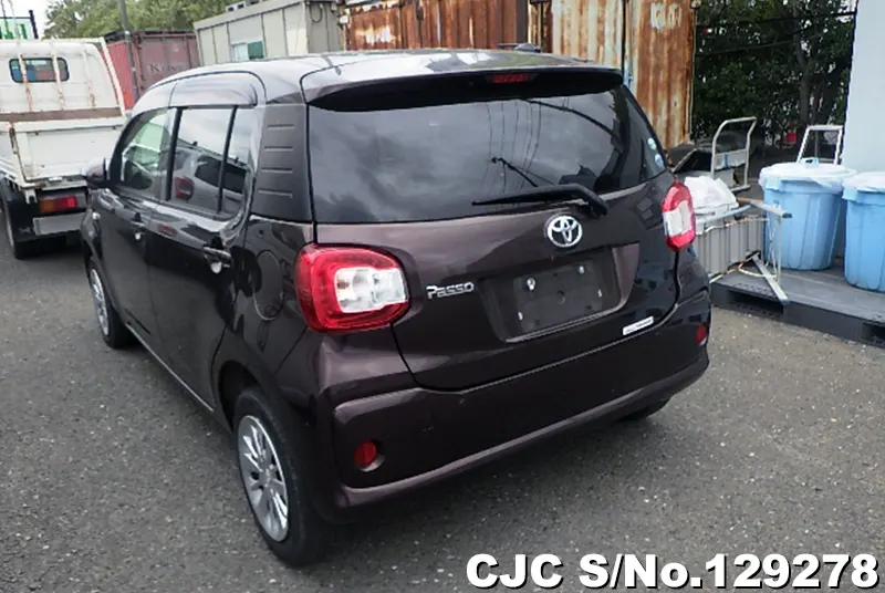 2016 Toyota / Passo Stock No. 129278