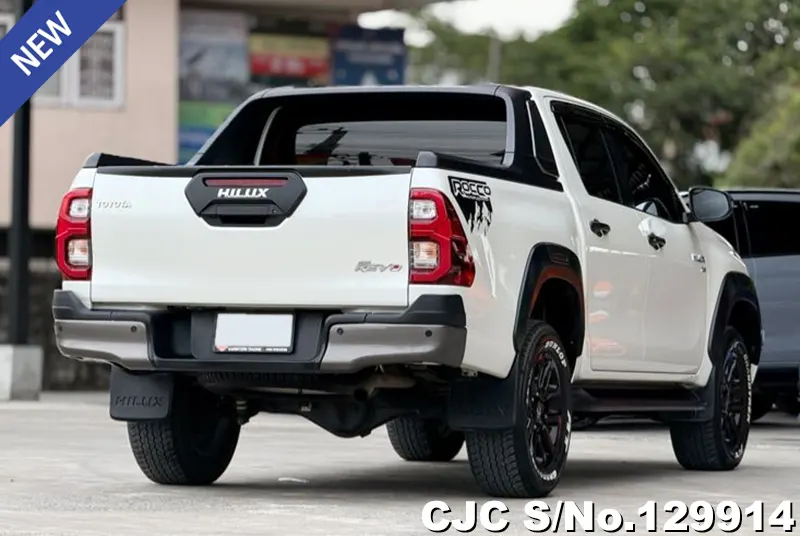 Toyota Hilux in White for Sale Image 2