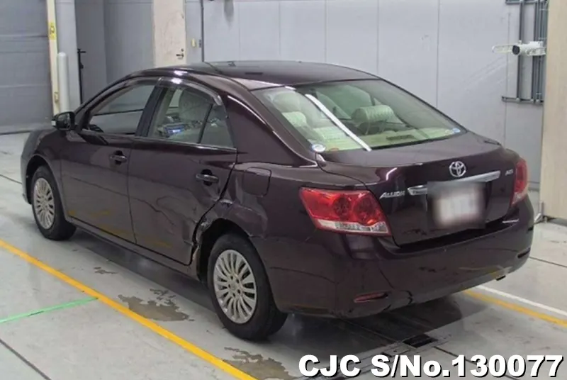 2011 Toyota / Allion Stock No. 130077