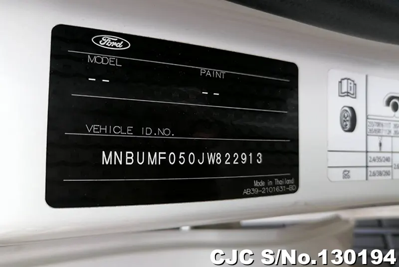 2018 Ford / Ranger Stock No. 130194