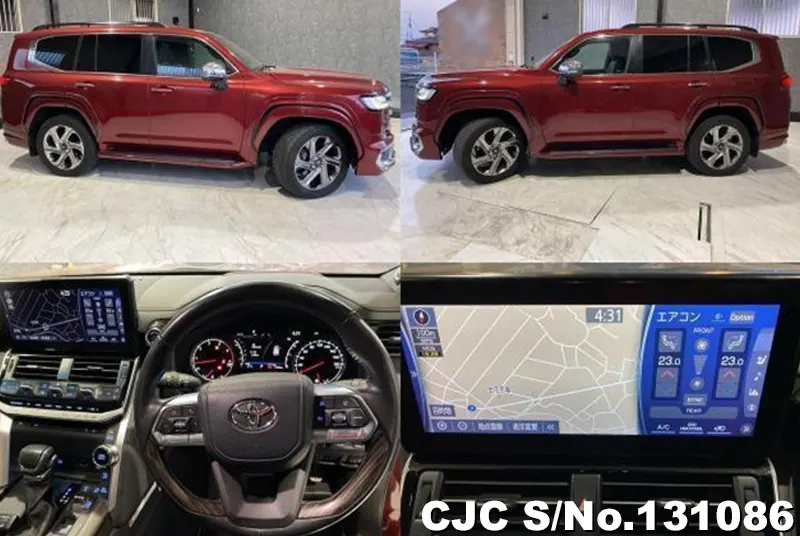 2022 Toyota / Land Cruiser Stock No. 131086