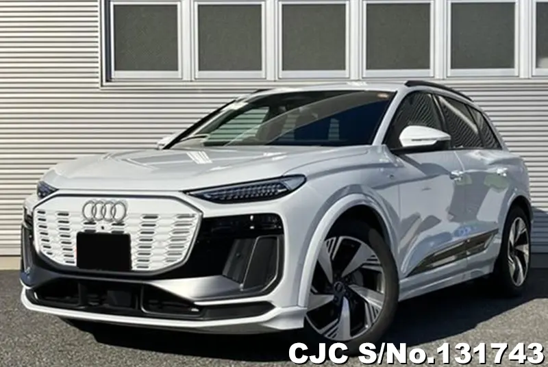 Audi Q6 e-tron in White for Sale Image 1