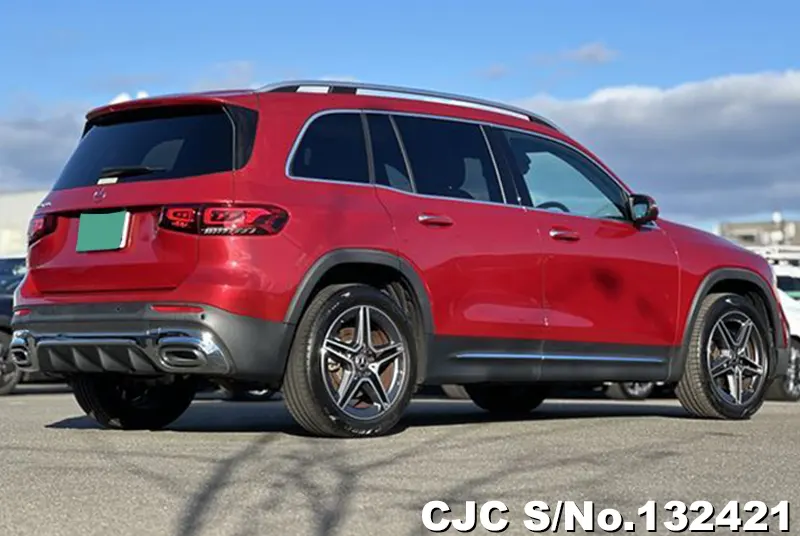 Mercedes Benz GLB Class in Red for Sale Image 2