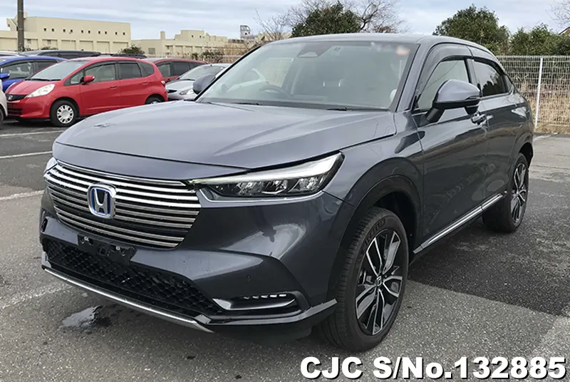 Honda Vezel in Gray for Sale Image 3