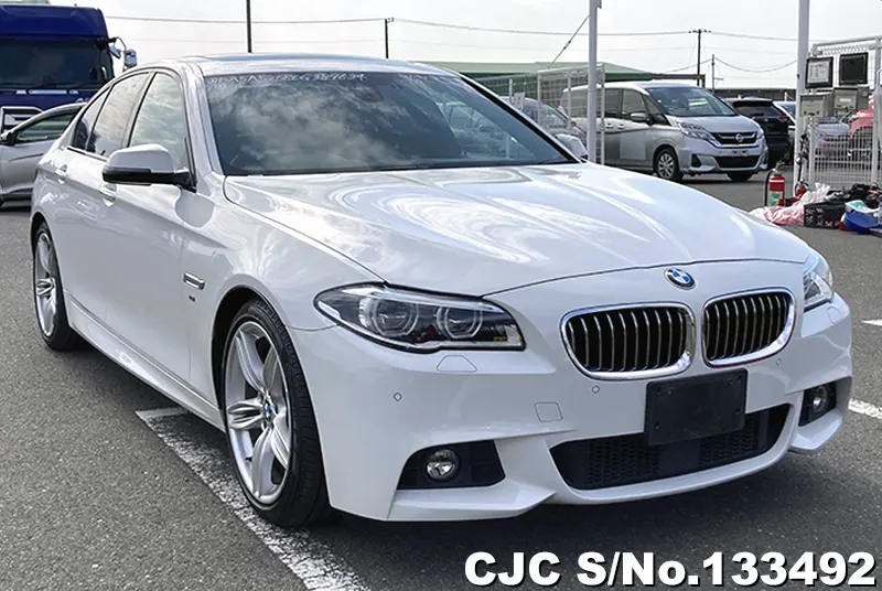 BMW 5 Series in White for Sale