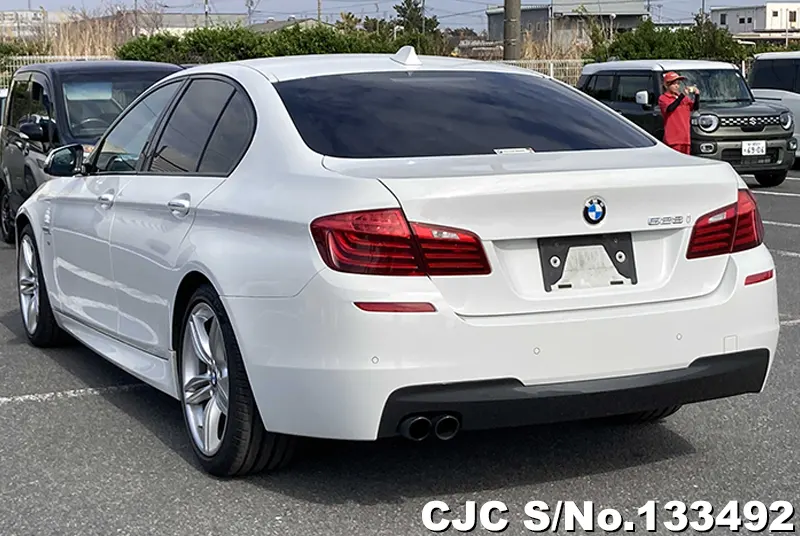 BMW 5 Series in White for Sale Image 1