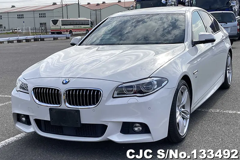 BMW 5 Series in White for Sale Image 3