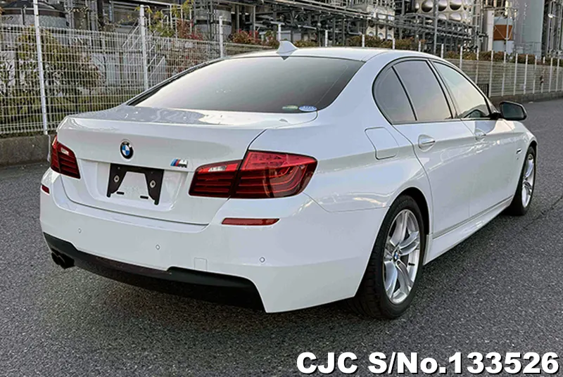 BMW 5 Series in White for Sale Image 2