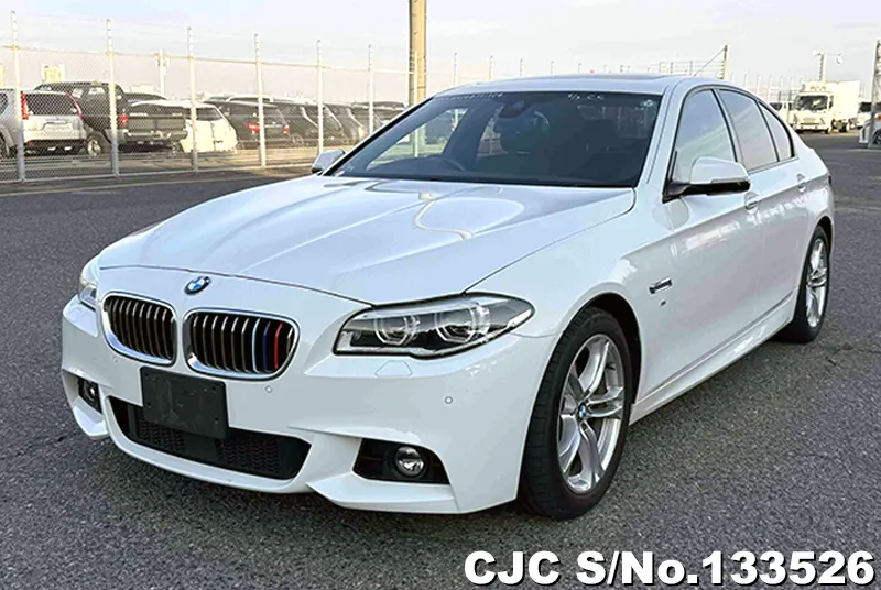 BMW 5 Series in White for Sale Image 3