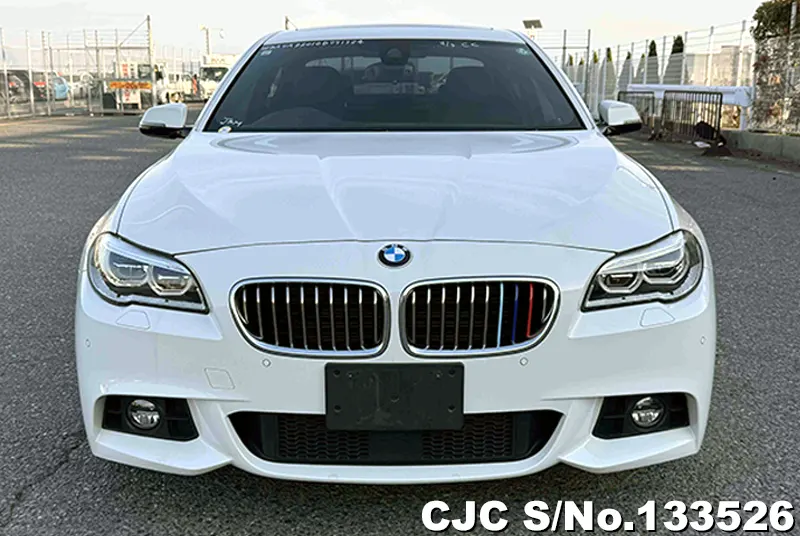 BMW 5 Series in White for Sale Image 4