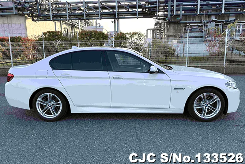 BMW 5 Series in White for Sale Image 6