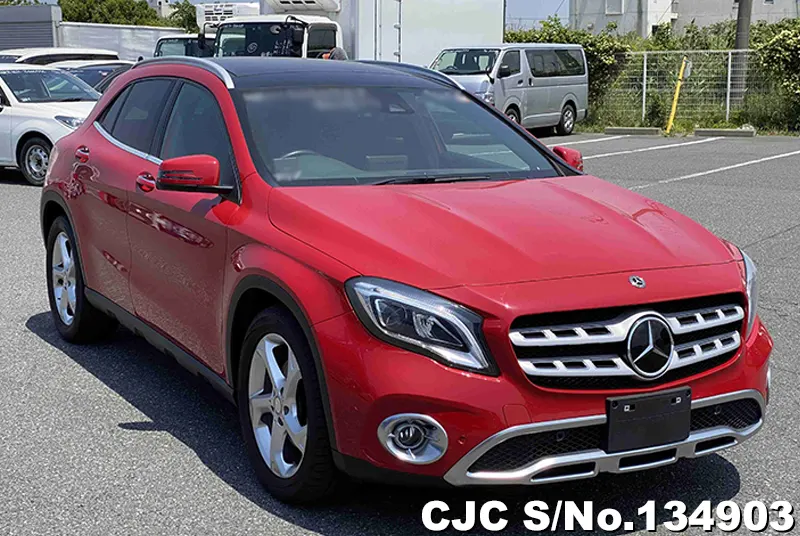 2017 Mercedes Benz GLA Class Red for sale | Stock No. 134903 | Japanese ...