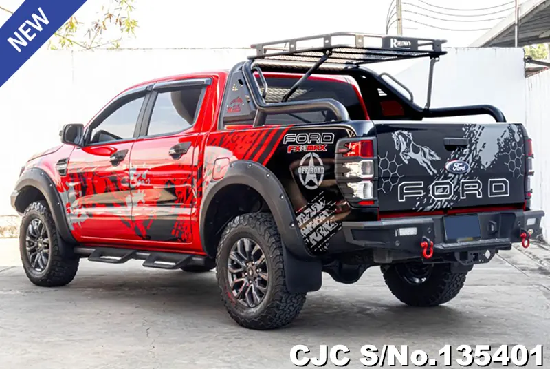 Ford Ranger in Red for Sale Image 1