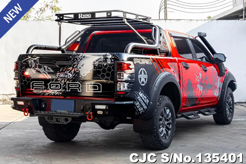 Ford Ranger in Red for Sale Image 2