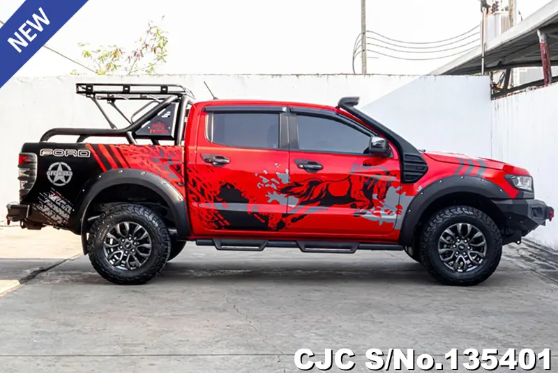Ford Ranger in Red for Sale Image 6